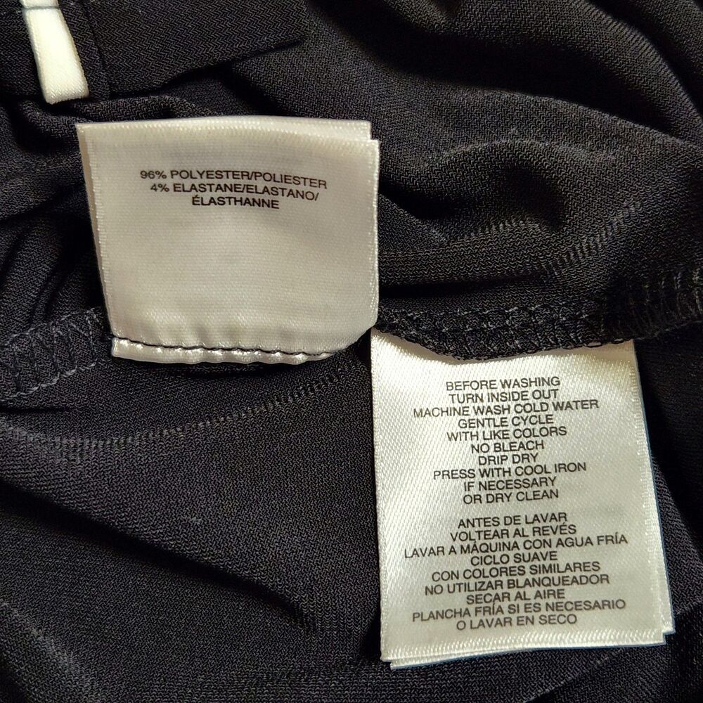 Anne Klein Flutter Sleeve Button Front Blouse Sma… - image 7